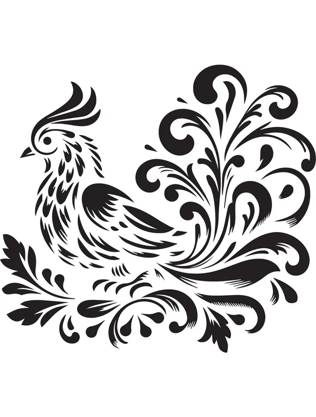 Sablon vopsit Dixie Belle Grand Garden Pheasant 20x20