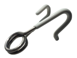 Fleet Line Marker Kombi 15mm Retaining Clip for Knib clemă albă