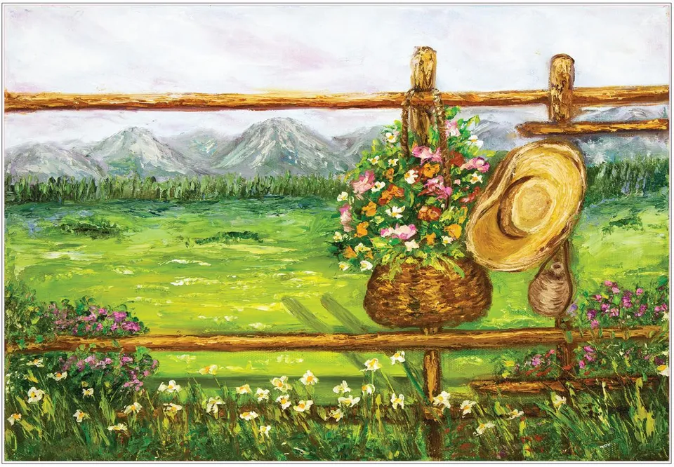 Dixie Belle Belles and Whistles Painted Terrain hârtie decoupage A1