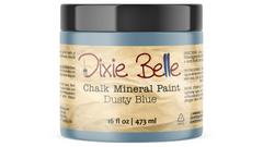 Dixie Belle Chalk Mineral Paint Dusty Blue vopsea cretă 473 ml mată