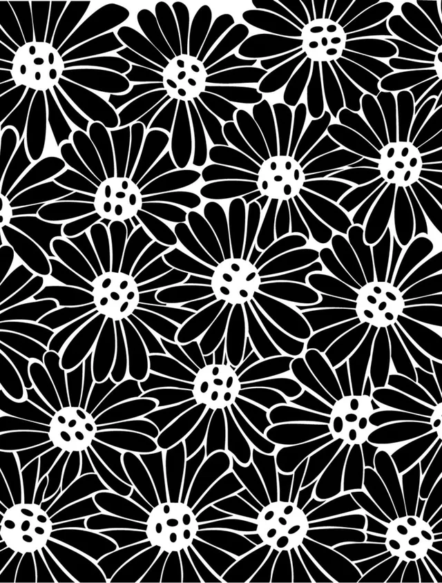 Dixie Belle Crazy Daisy sablon flori 35x45 cm