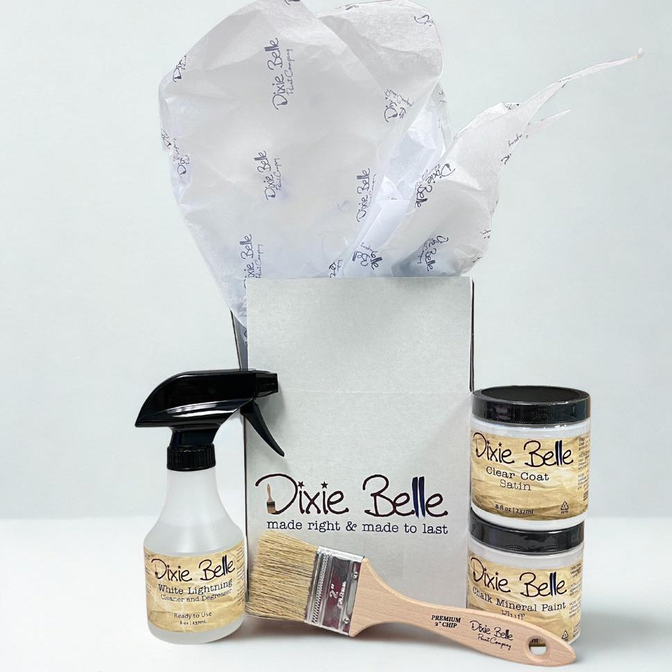 Dixie Belle Chalk Mineral Paint Gift Box kit vopsea cretă