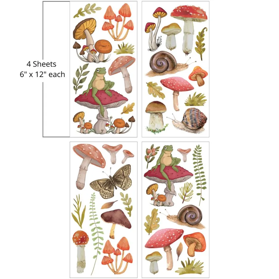 Dixie Belle Mr Toad Transfer decorativ mic 4 coli