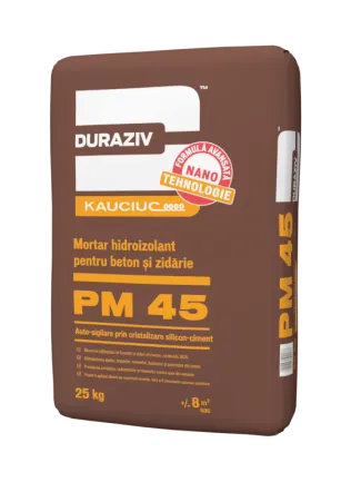Duraziv PM 45 Expert mortar hidroizolant Kauciuc