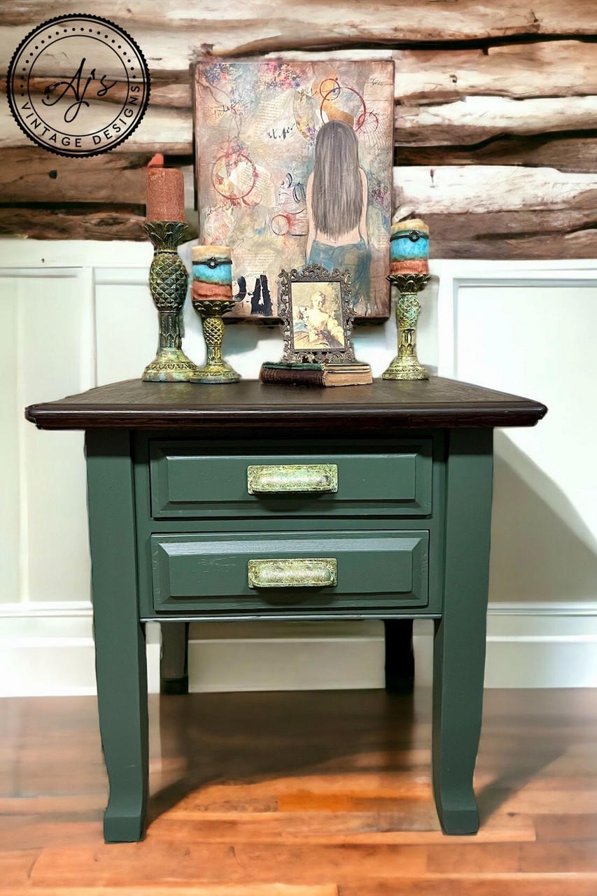 Dixie Belle Acadia Silk vopsea minerala verde 473 ml