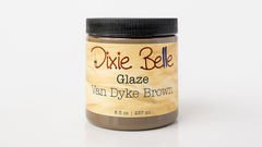 Dixie Belle Van Dyke Brown glaze maro antichizare 473ml