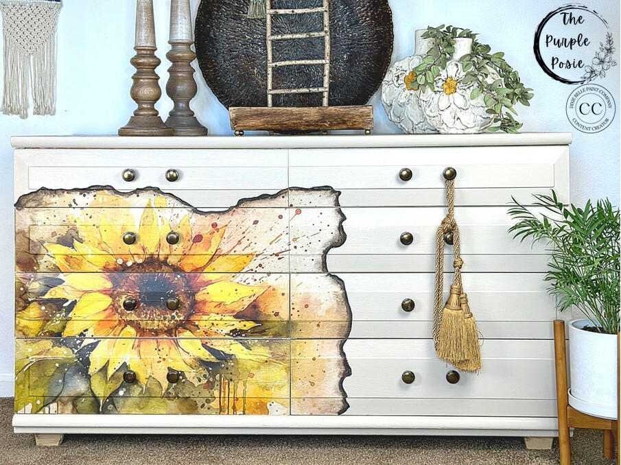 Dixie Belle Sunny Daze hartie orez decoupage A1