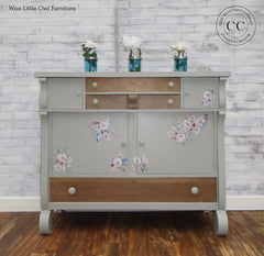 Dixie Belle Driftwood vopsea creta gri deschis mat