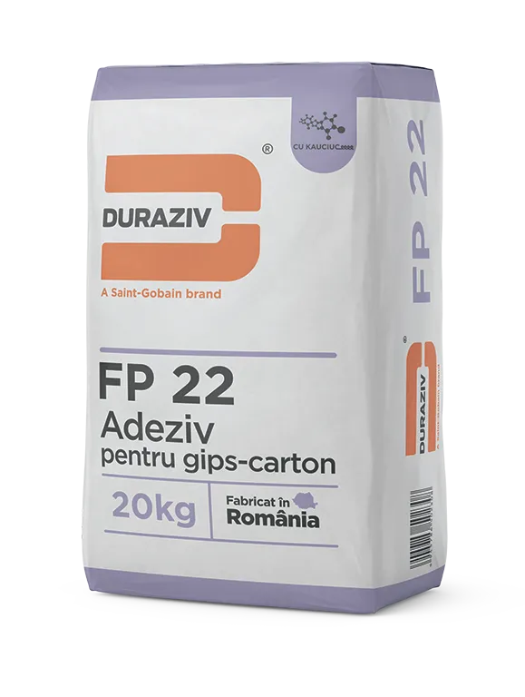 Duraziv FP 22 adeziv gips-carton 2-20 mm priză rapidă