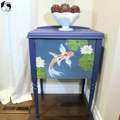 Dixie Belle Terra Blue Moon vopsea creta albastru-gri mat