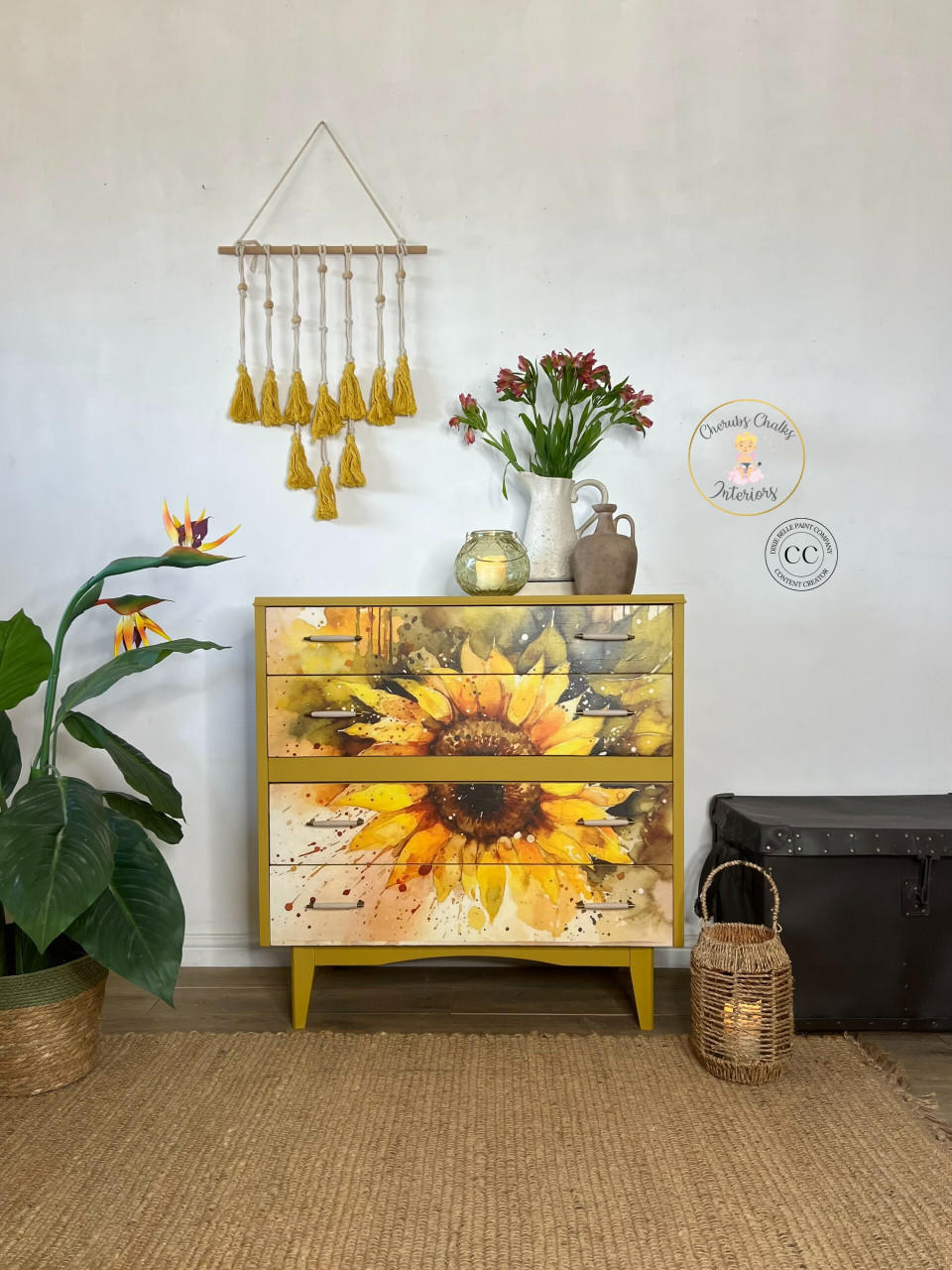 Dixie Belle Sunny Daze hartie orez decoupage A1