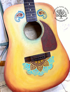 Dixie Belle Mandala sablon serigrafie 3 buc 20x23 cm