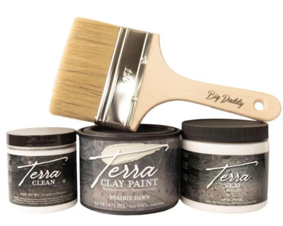 Dixie Belle Terra Clay Paint Starter Kit vopsea argila 4 piese