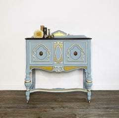 Dixie Belle Savannah Mist vopsea creta mobila bleu-gri 473ml mat