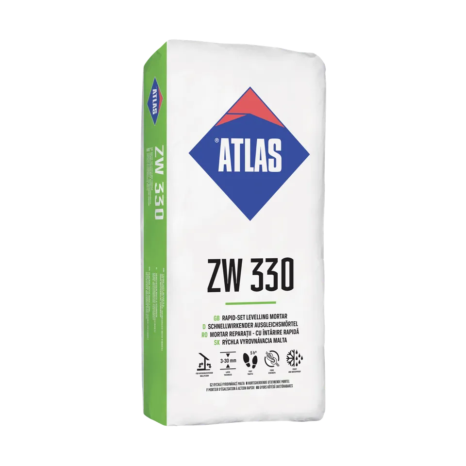 Atlas ZW 330 mortar reparații beton priză rapidă 25 kg