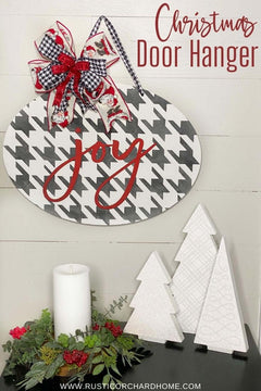 Dixie Belle Houndstooth sablon decorativ 35x45 cm reutilizabil