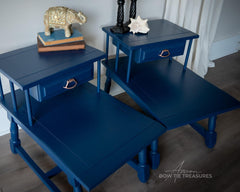 Dixie Belle Bunker Hill Blue vopsea creta 473 ml albastru indigo