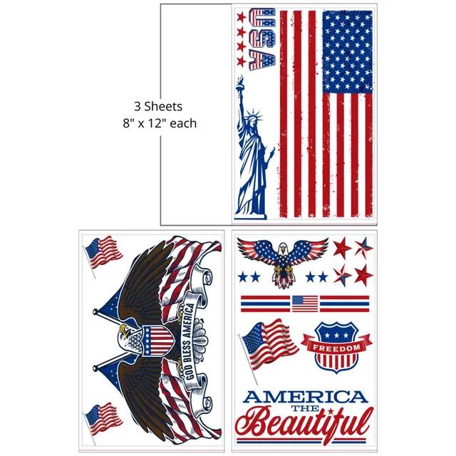 Dixie Belle America transfer decorativ mobila 20x30 cm