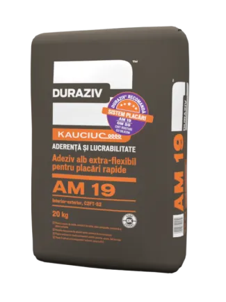 Duraziv Expert AM 19 adeziv alb flexibil 20 kg C1F