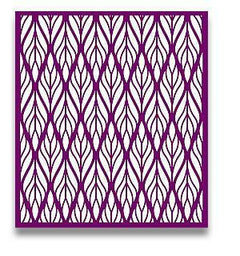 Dixie Belle Botanical sablon serigrafie 20x23 cm set 3 bucati