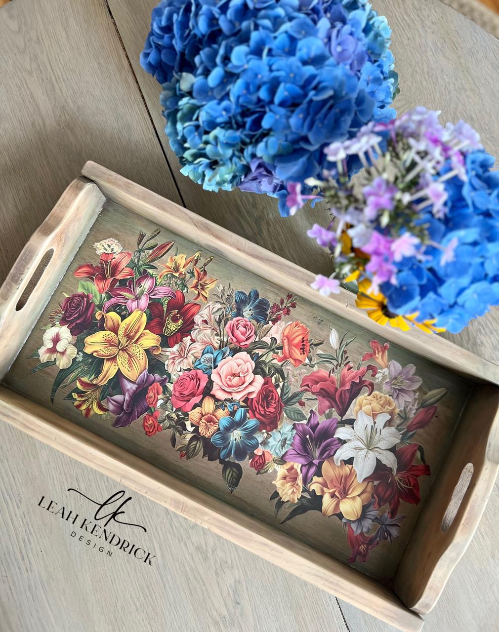 Dixie Belle Belles and Whistles Antique Flora transfer decorativ 3 coli