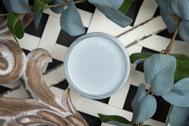 Dixie Belle Savannah Mist vopsea creta mobila bleu-gri 473ml mat