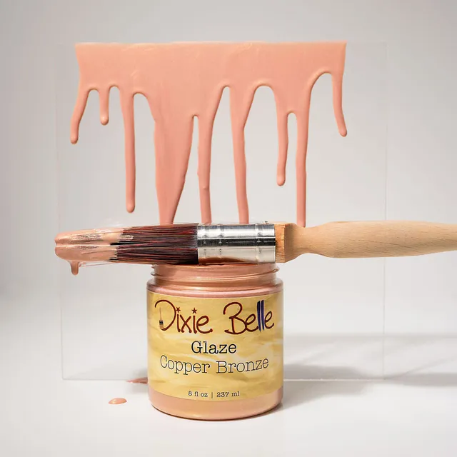 Dixie Belle glaze decorativ Copper Bronze metalic cupru ruginiu