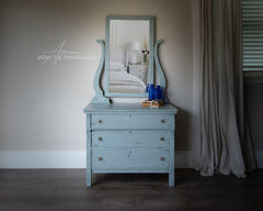 Dixie Belle Savannah Mist vopsea creta mobila bleu-gri 473ml mat