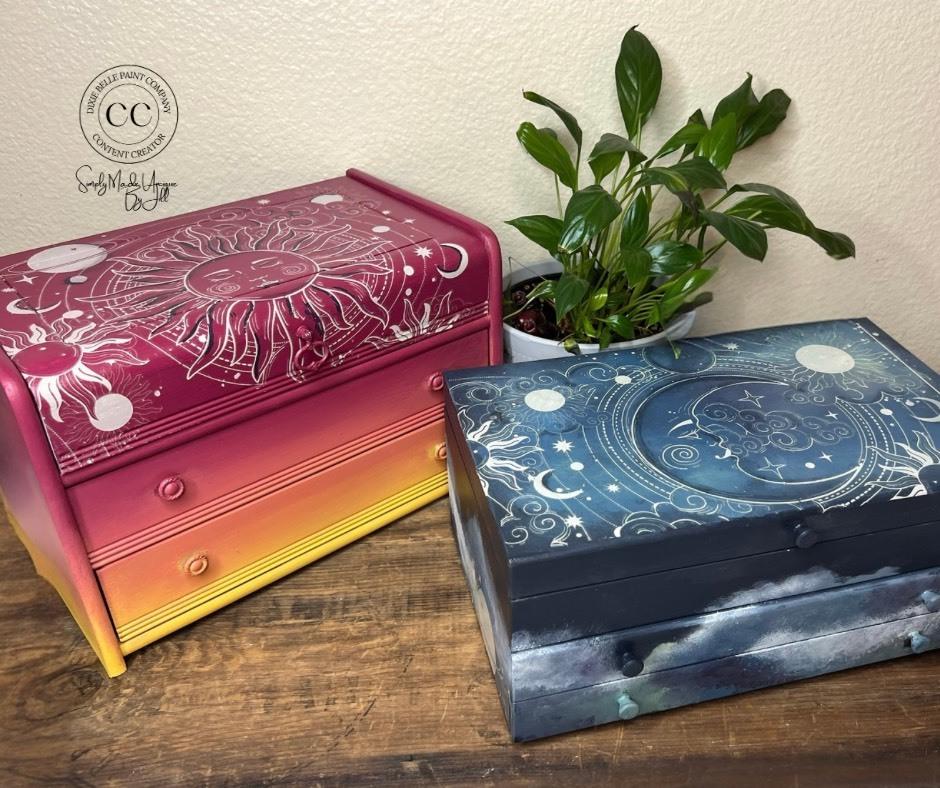 Dixie Belle Lunar Solstice transfer mobilier 4 coli