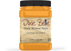 Dixie Belle Chalk Mineral Paint Colonel Mustard vopsea galbena