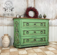 Dixie Belle Terra Malachite vopsea argila verde smarald