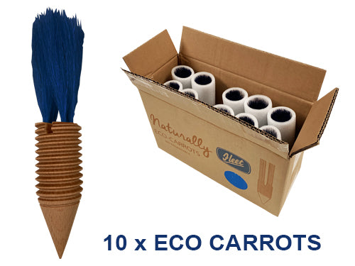 Markere teren Fleet Eco Carrots roșii set 10 buc