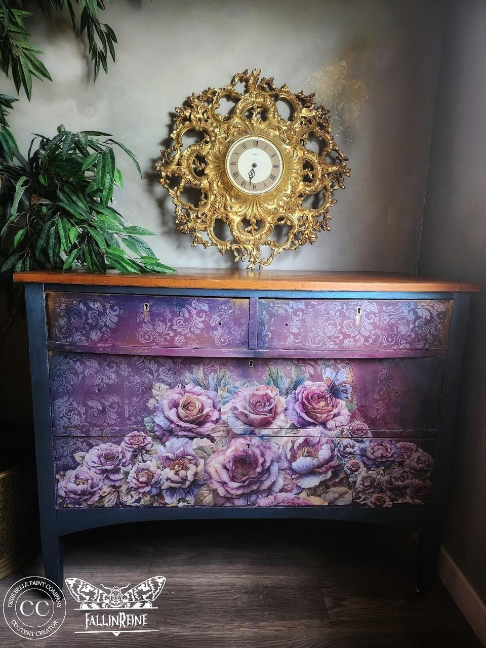 Dixie Belle My Favorite Bouquet transfer decorativ mare
