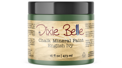 Dixie Belle English Ivy vopsea creta 473 ml verde