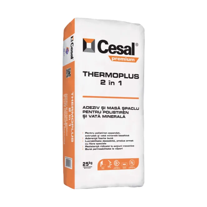 Cesal Thermoplus 2 in 1 adeziv polistiren si vata bazaltica