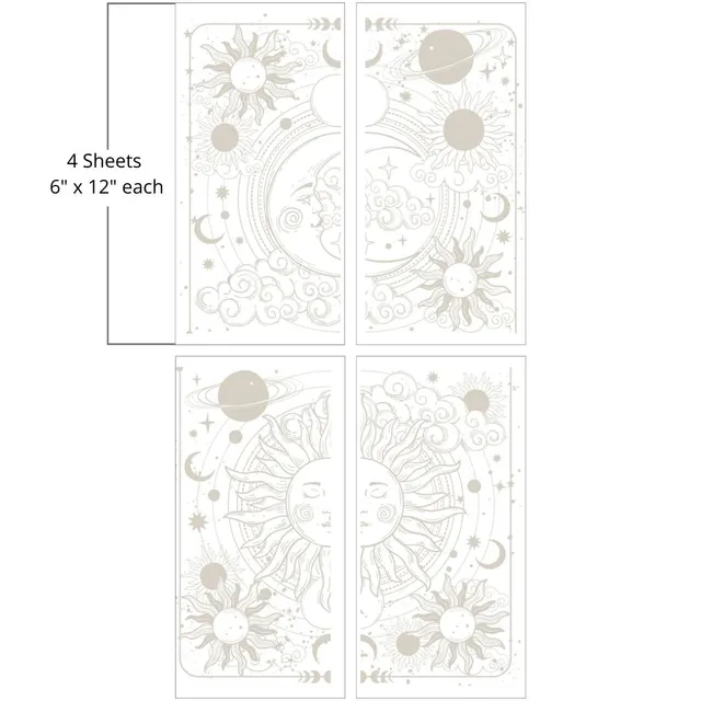 Dixie Belle Lunar Solstice transfer mobilier 4 coli