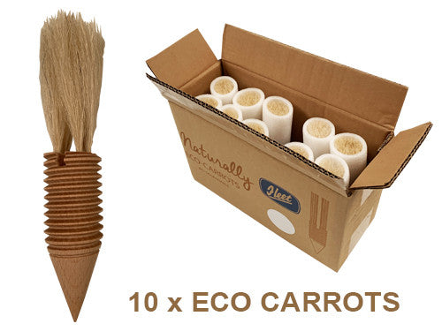Markere teren Fleet Eco Carrots roșii set 10 buc