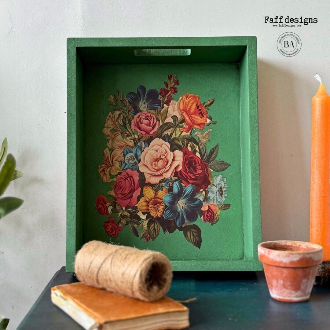 Dixie Belle Belles and Whistles Antique Flora transfer decorativ 3 coli