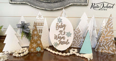 Dixie Belle Holiday Joy sablon Craciun 4 modele 18x23 cm