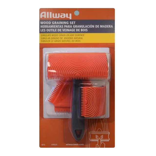 Dixie Belle Wood Graining Tool Set efect lemn 3 piese