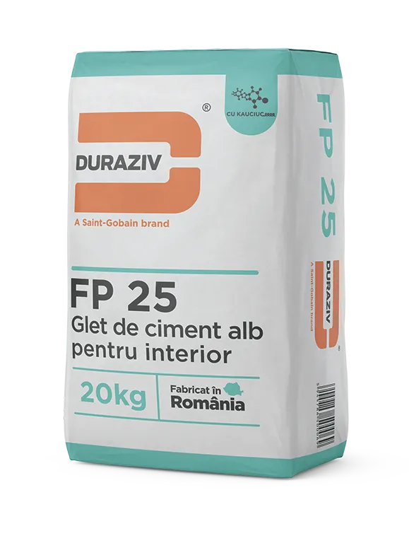 Duraziv FP 25 glet alb finisaj interior 20 kg