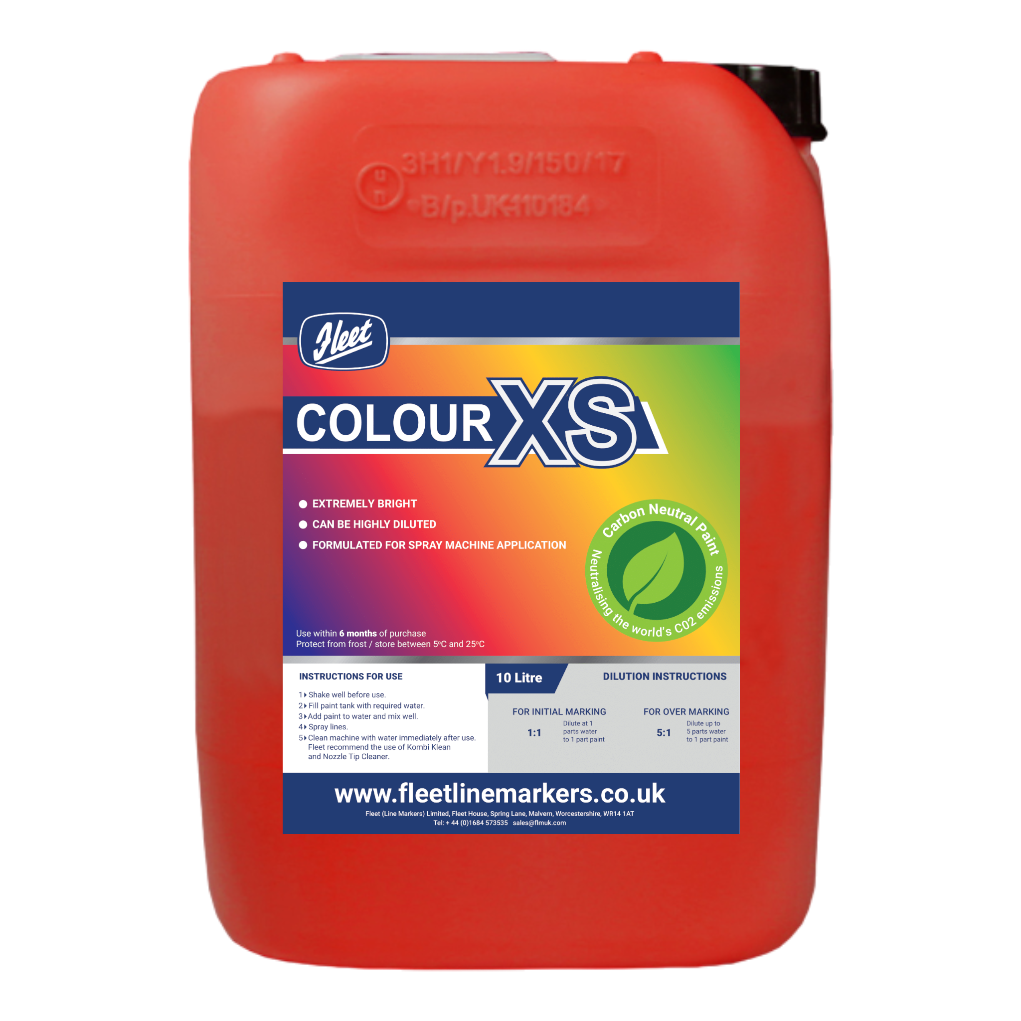 Fleet Line Marker Colour XS vopsea gazon 10L rezistentă
