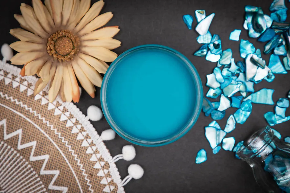 Dixie Belle Peacock vopsea creta teal intens 473 ml mat