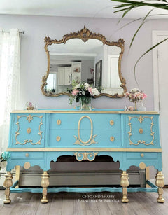 Dixie Belle Chalk Mineral Paint Blue vopsea cretă 473 ml mată
