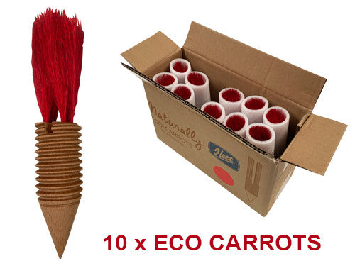 Markere teren Fleet Eco Carrots roșii set 10 buc