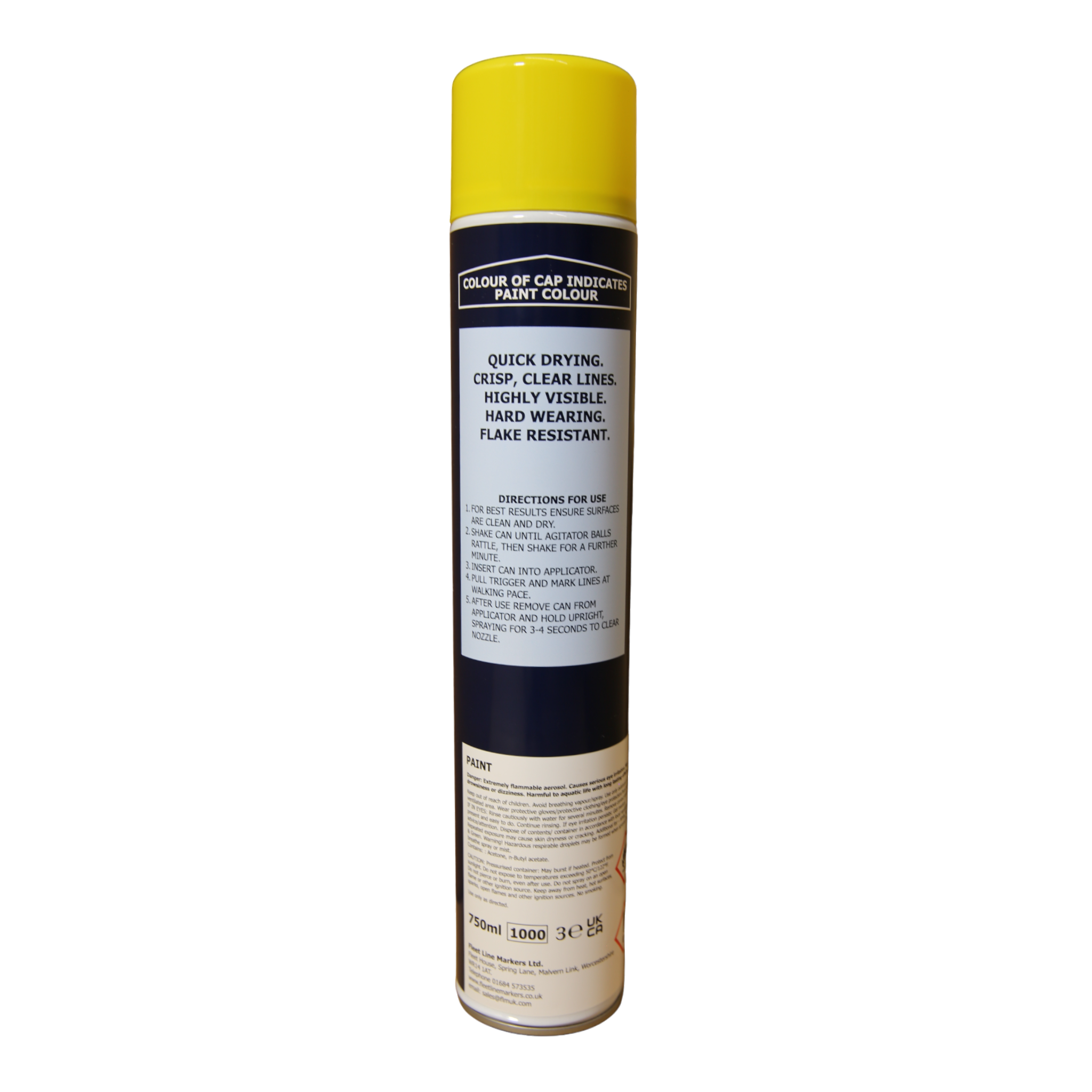 Fleet Line Marker Aerosol spray marcaj verde 750 ml rezistent