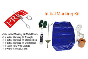 Fleet Line Marker Initial Marking Kit marcare teren set