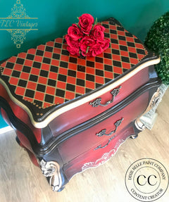 Dixie Belle Nailhead Trim sablon decorativ 19x38 cm