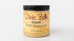 Dixie Belle Gold Shimmer glaze decorativ auriu