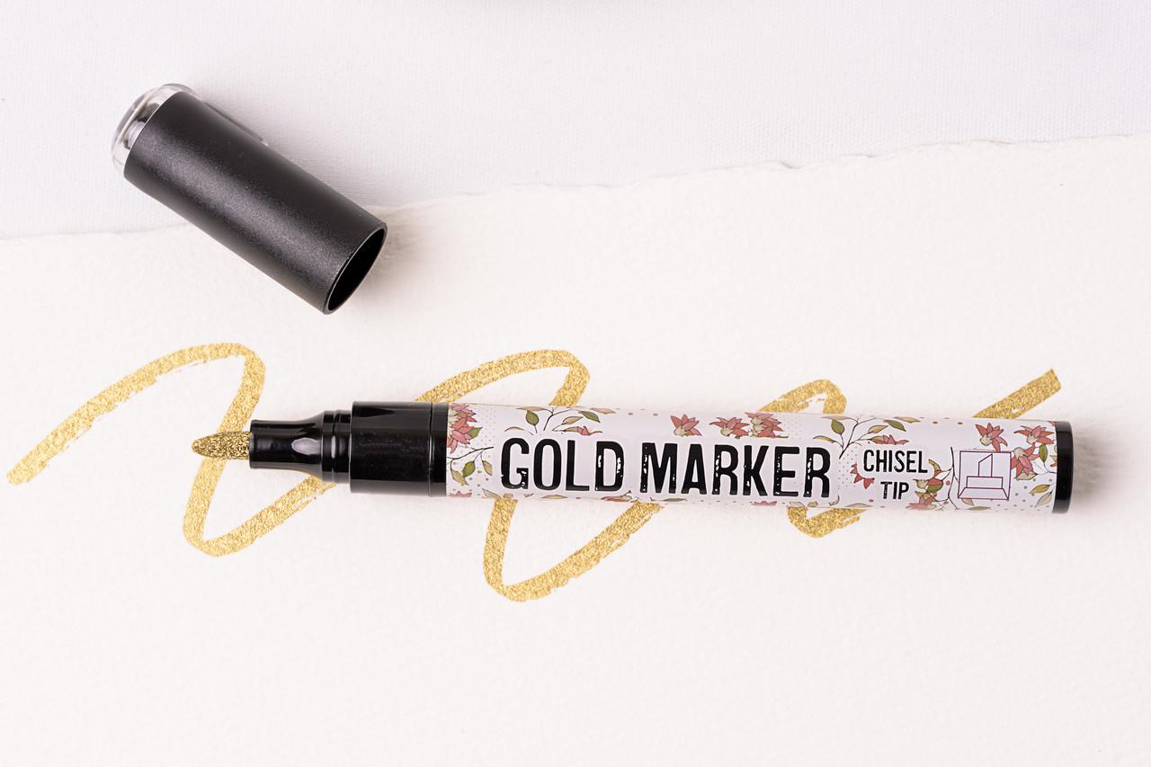 Dixie Belle Gold Marker auriu pentru contur si stencil